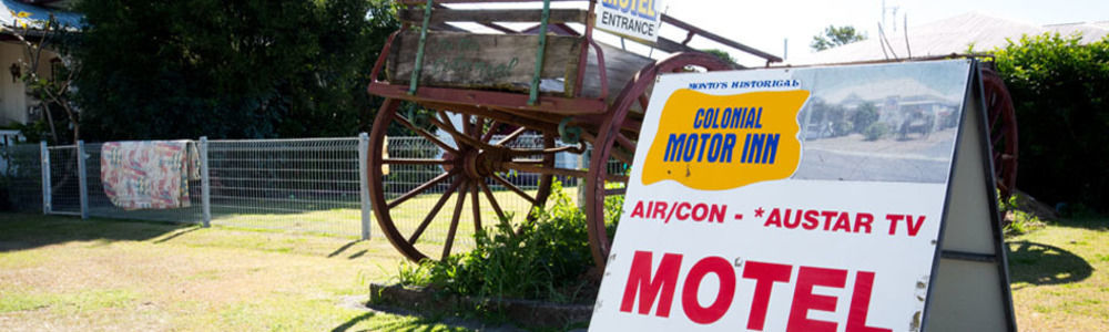 Monto Colonial Motor Inn Exterior photo